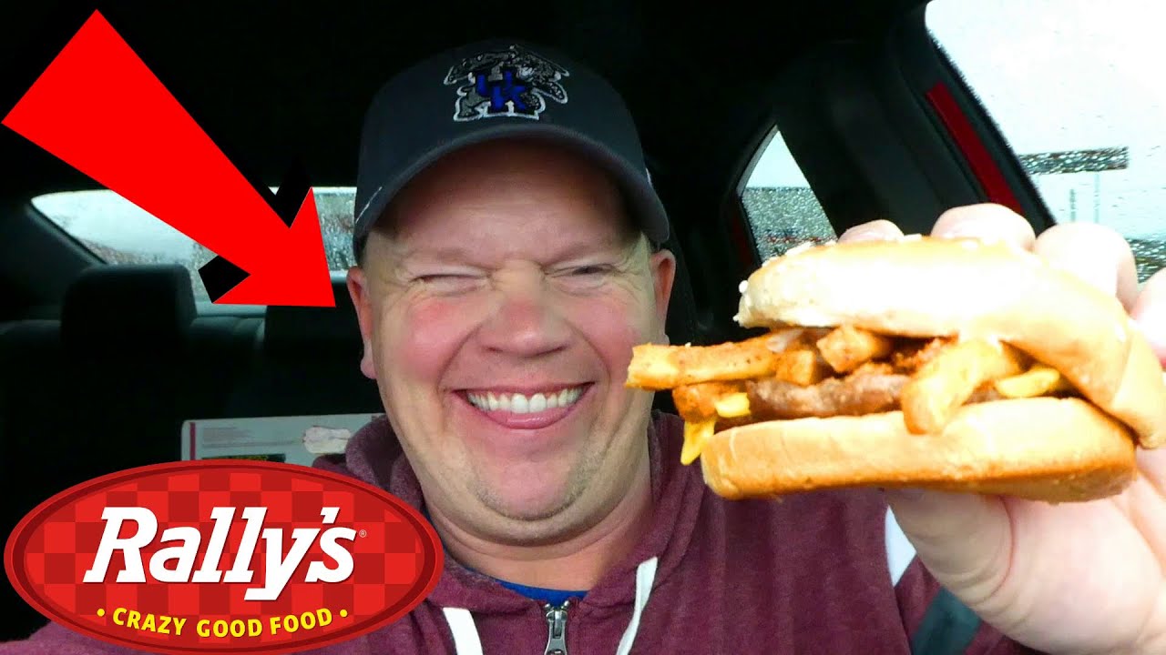Rally's Checkers Fry Lovers Burger (Reed Reviews)