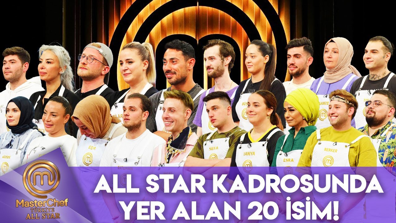 İşte MasterChef T&uuml;rkiye All Star Ana Kadrosu!
