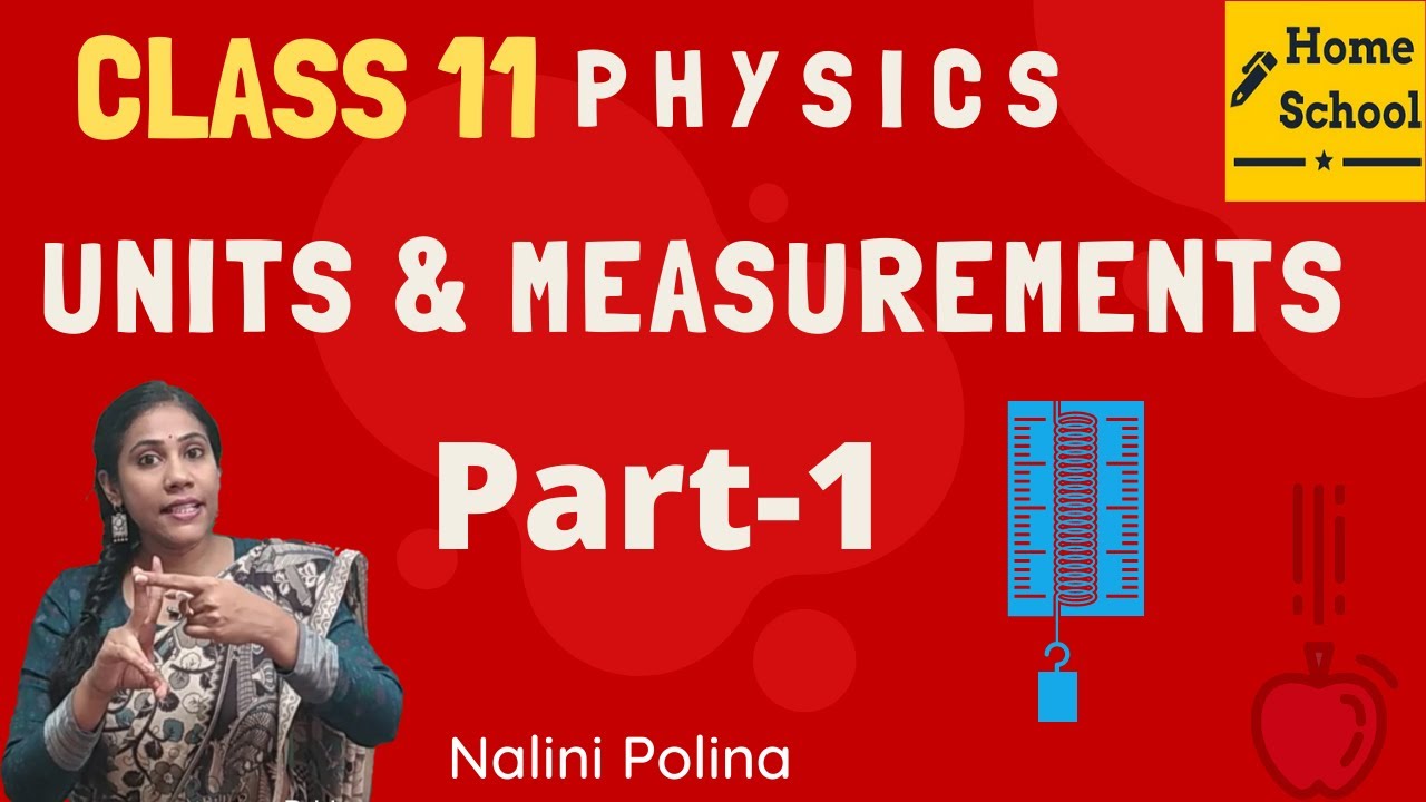 Units and Measurements Class 11 | Chapter 2 Physics | CBSE JEE NEET -Part-1