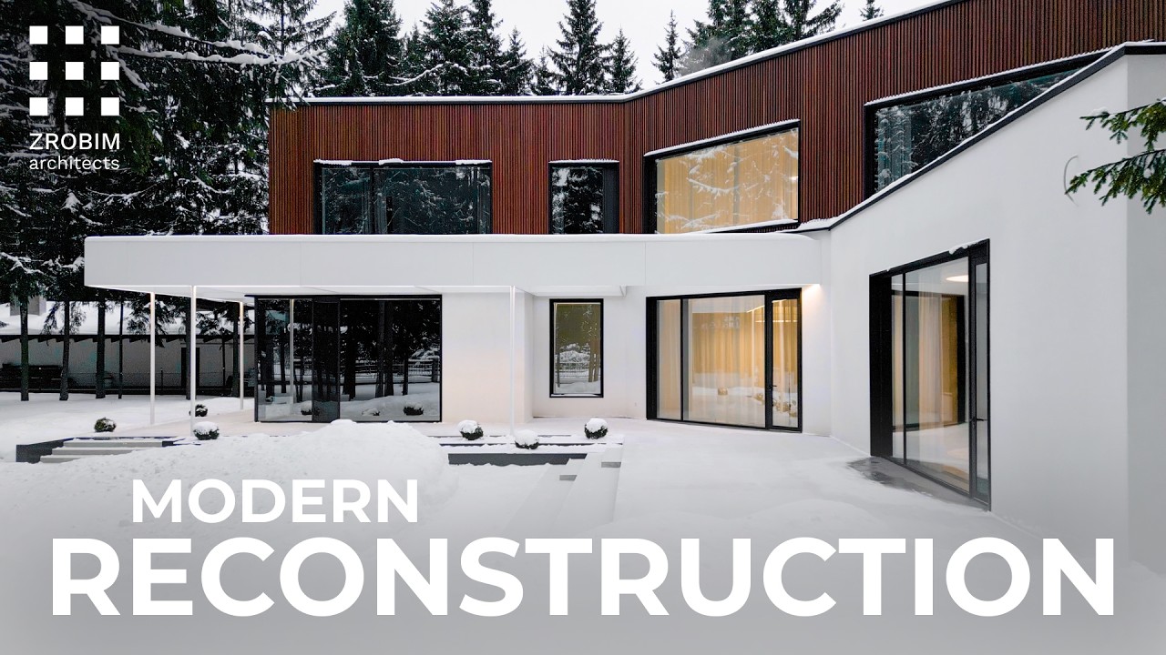 MORE THAN RECONSTRUCTION | House Tour Of A Modern Mansion, 11.000 ft² | Architecture & Design