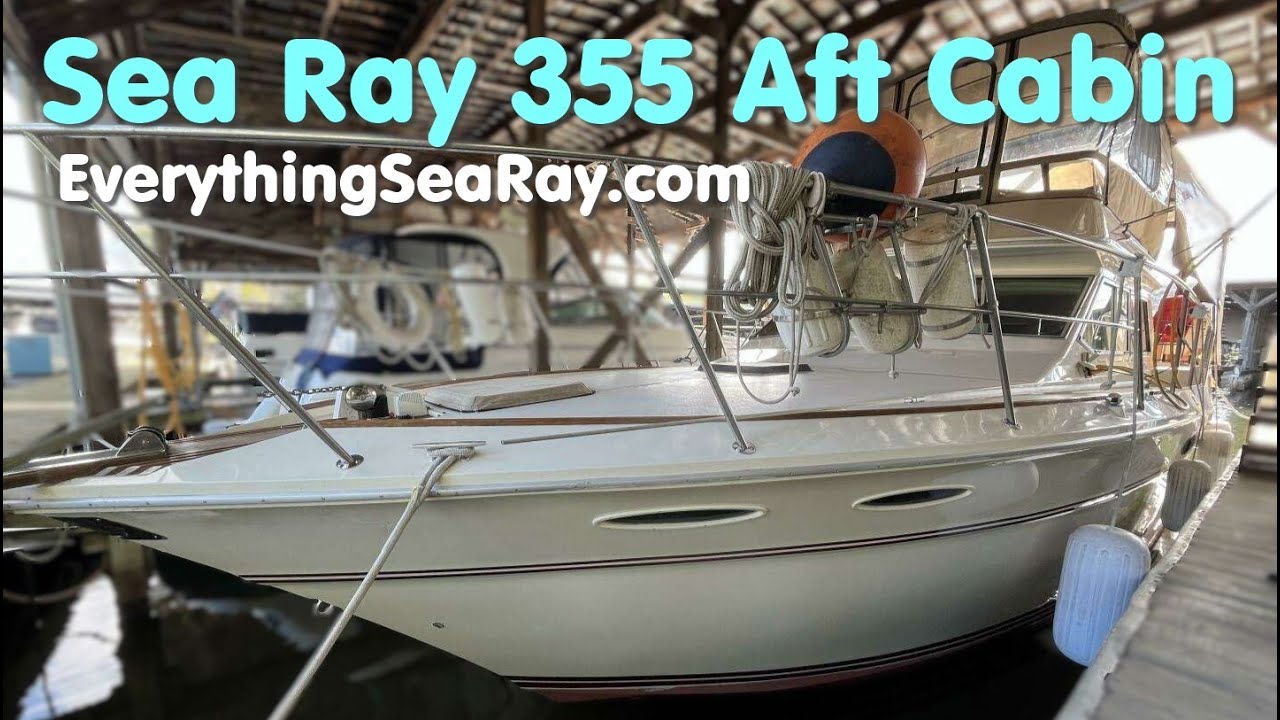 1983 Sea Ray 355 Aft Cabin Motor Yacht - EverythingSeaRay com