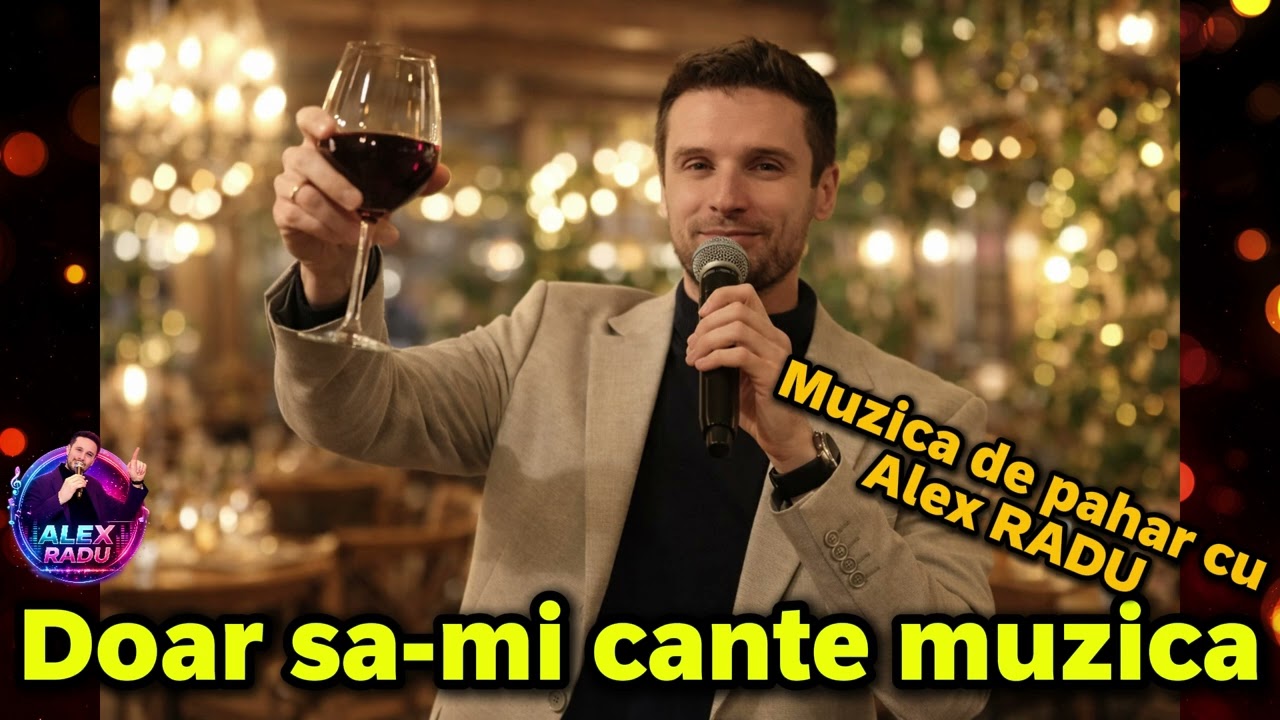 ALEX RADU 🔥DOAR SA-MI CANTE MUZICA 🔥MUZICA DE PAHAR SI VOIE BUNA ❌PETRECE ROMANESTE