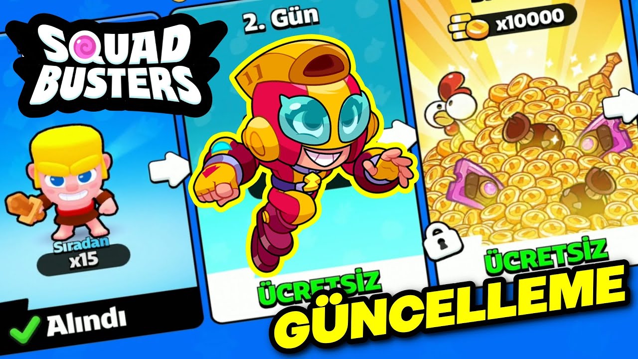 SQUAD BUSTERS YENİ GÜNCELLEME HEDİYELERİ KAÇIRMA (24 MAYIS 2024)