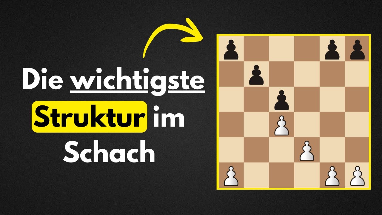 Die wichtigste Bauernstruktur im Schach: Diesen Plan musst du kennen!