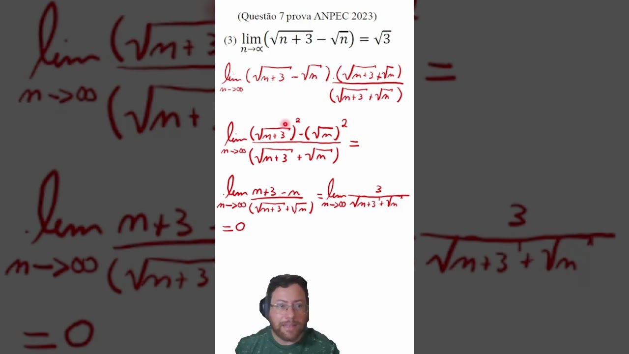 Matem&aacute;tica ANPEC 2023