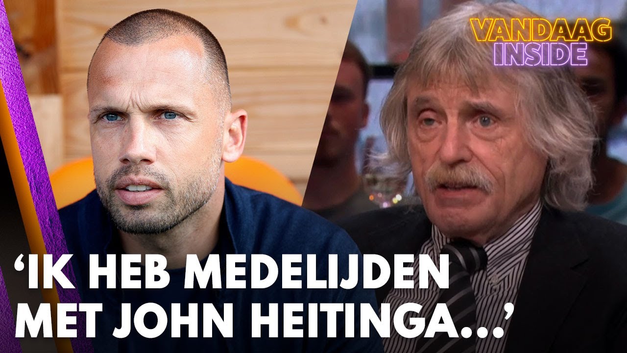 Johan Derksen: 'Ik heb een beetje medelijden met John Heitinga&hellip;' | VANDAAG INSIDE
