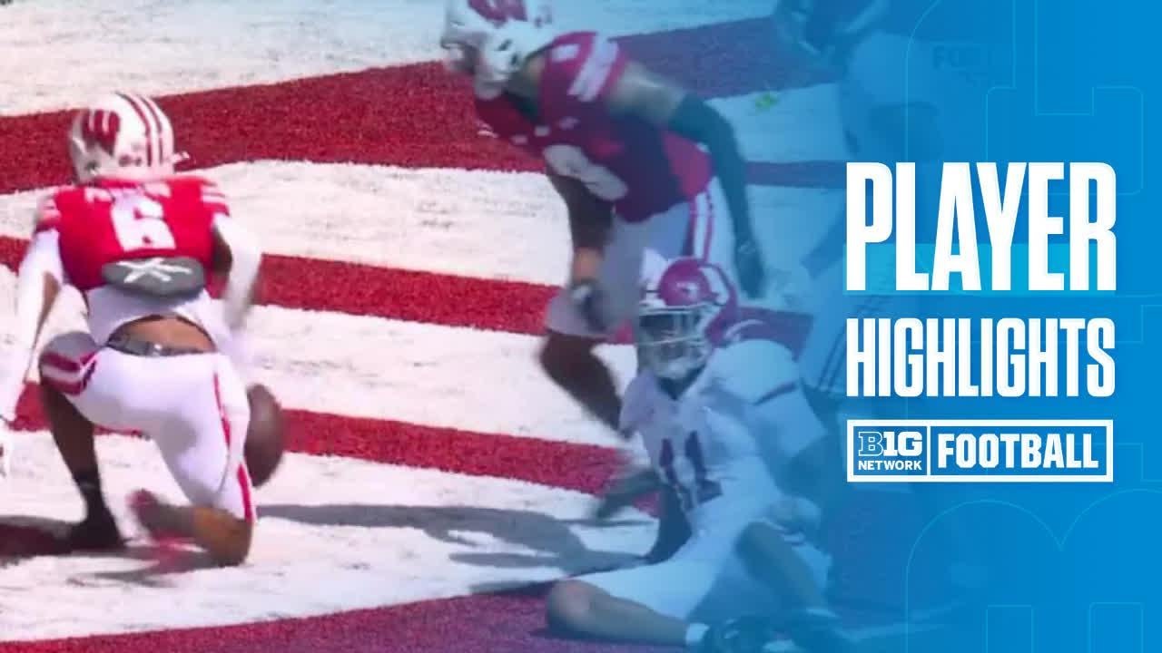 Will Pauling Highlights vs. Alabama | Wisconsin Football | 09/14/2024