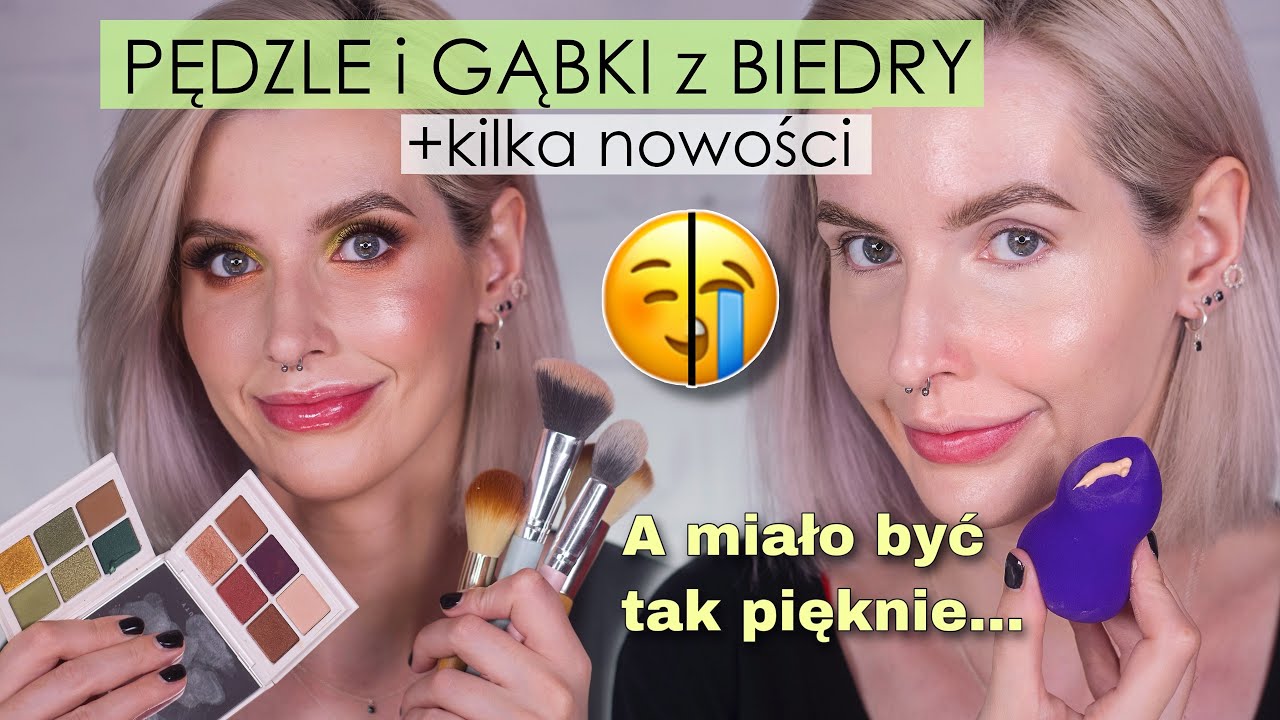 HITY i FATALNE PORAŻKI- Test: Akcesoria Beauty z BIEDRONKI, Nowości Fenty i OKROPNY rozświetlacz😅