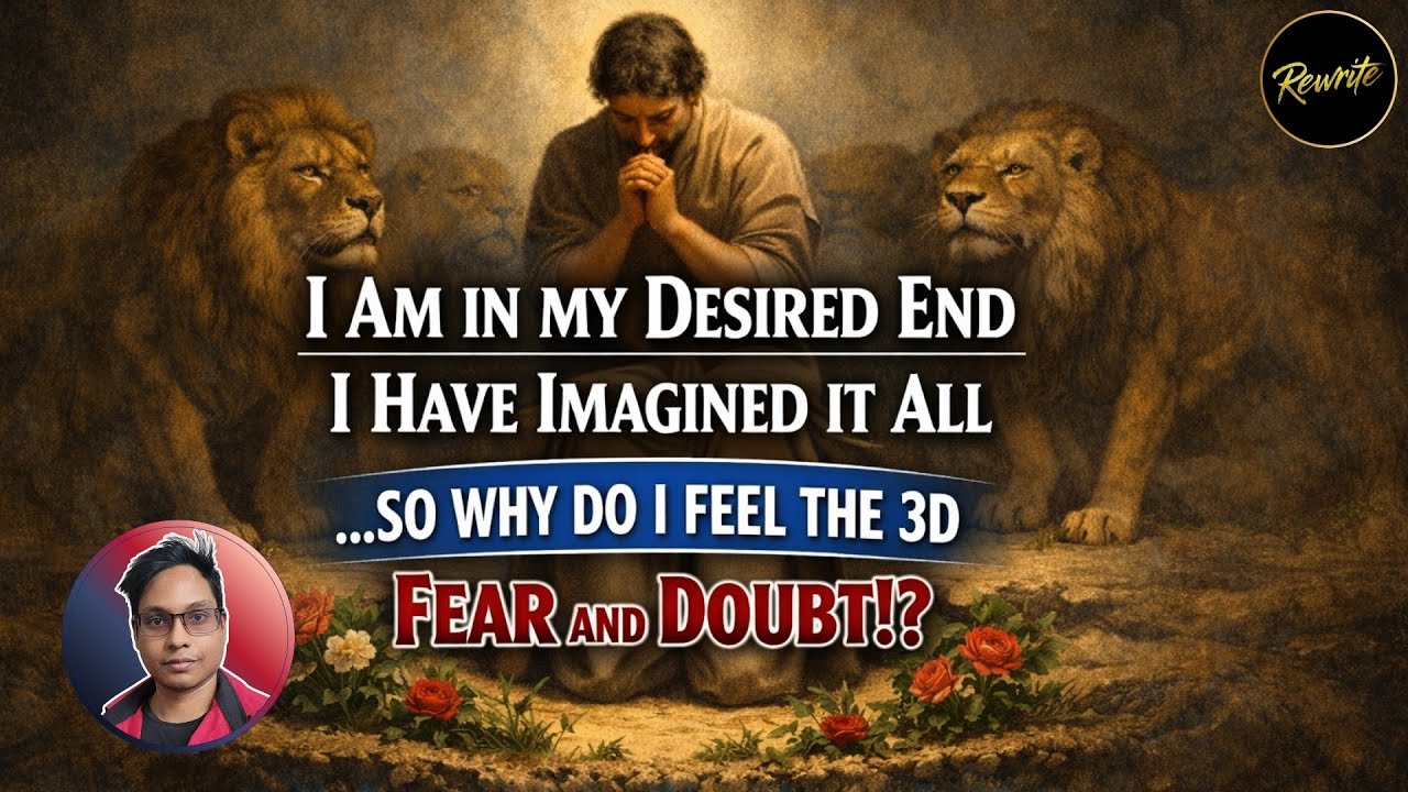 I AM IN MY DESIRED END, Why do I feel the 3D Fear and Doubt!? 