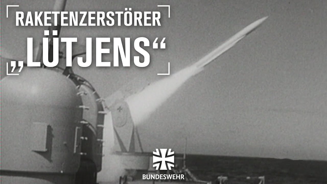 Classix I Raketenzerstörer „Lütjens“ übt Luftverteidigung I Bundeswehr (1972)