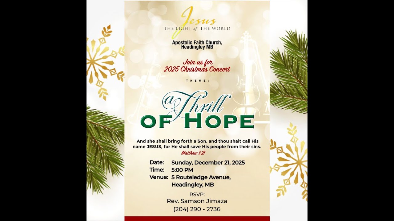 2025.12.21 Christmas Concert