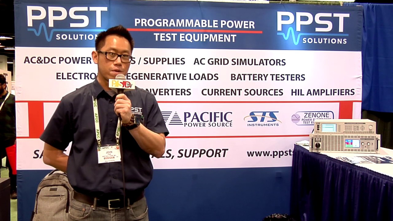 PSDtv - PPST Solutions on their Precision Power Instruments at APEC 2019