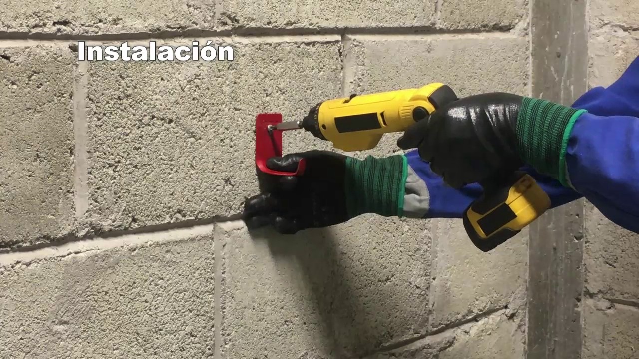 INSTALACIÓN DE TAQUETE ROJO 1/4