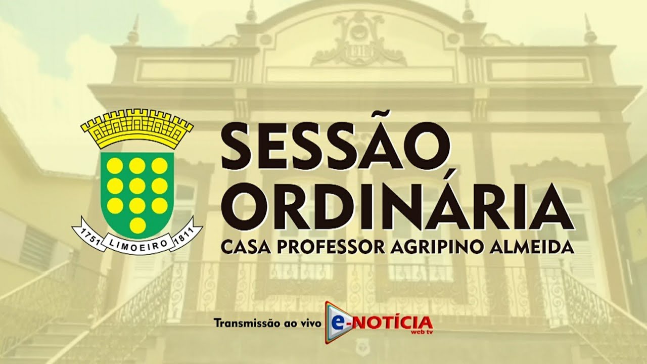 9ª REUNIÃO ORDINÁRIA NA CÂMARA DE VEREADORES DE LIMOEIRO/PE - 17/03/2026