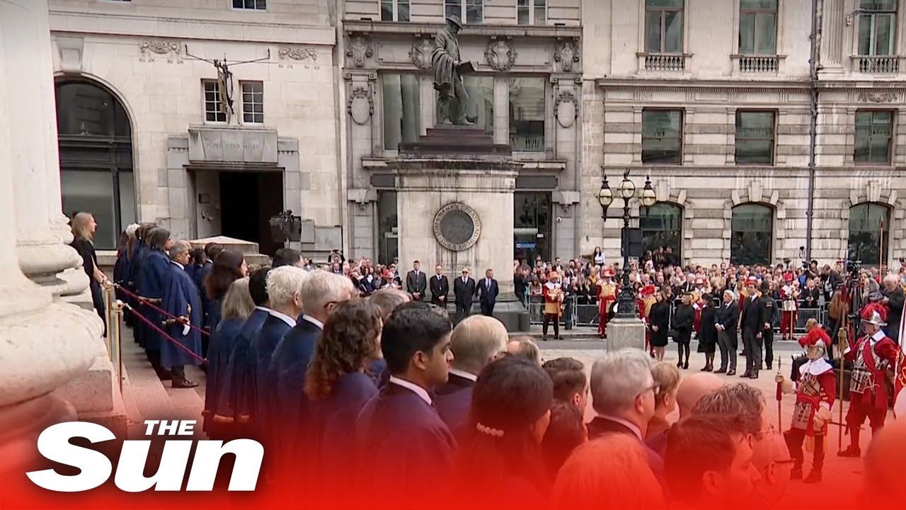 LIVE: King Charles' 2nd proclamation is read at the Royal Exchange, London