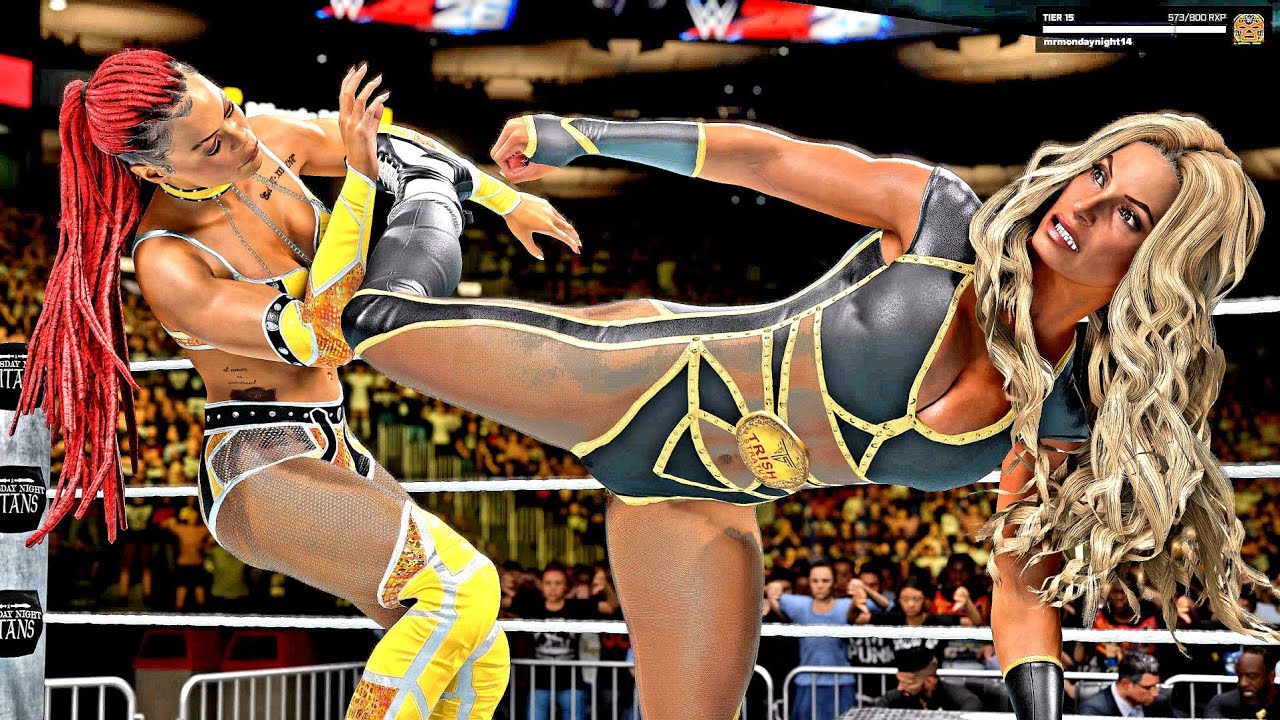 WWE 2K26 TRISH STRATUS VS B-FAB NXT WOMEN'S CHAMPIONSHIP MATCH TUESDAY NIGHT TITANS! 