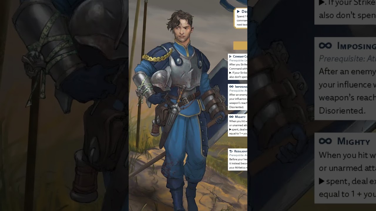 Building Adolin Kholin in the Cosmere RPG #cosmererpg #rpg #stormlightarchive  #cosmere