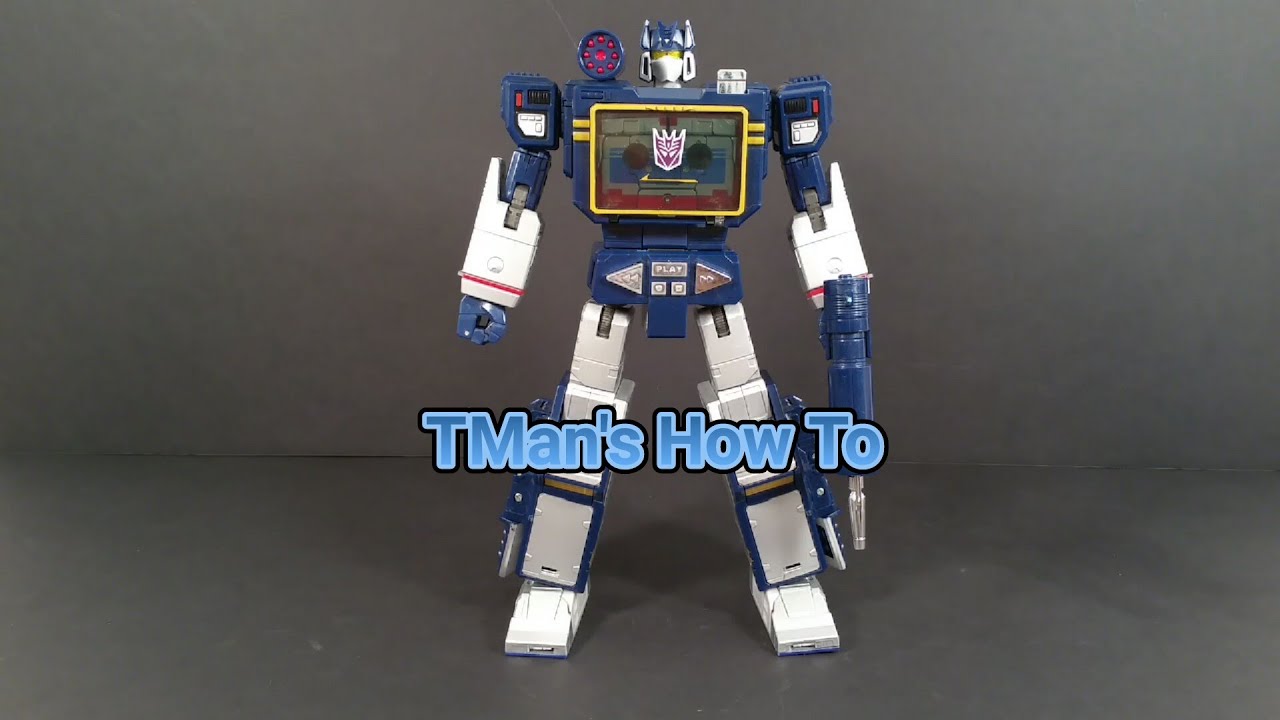 TMan's How To: Transforming Masterpiece Soundwave