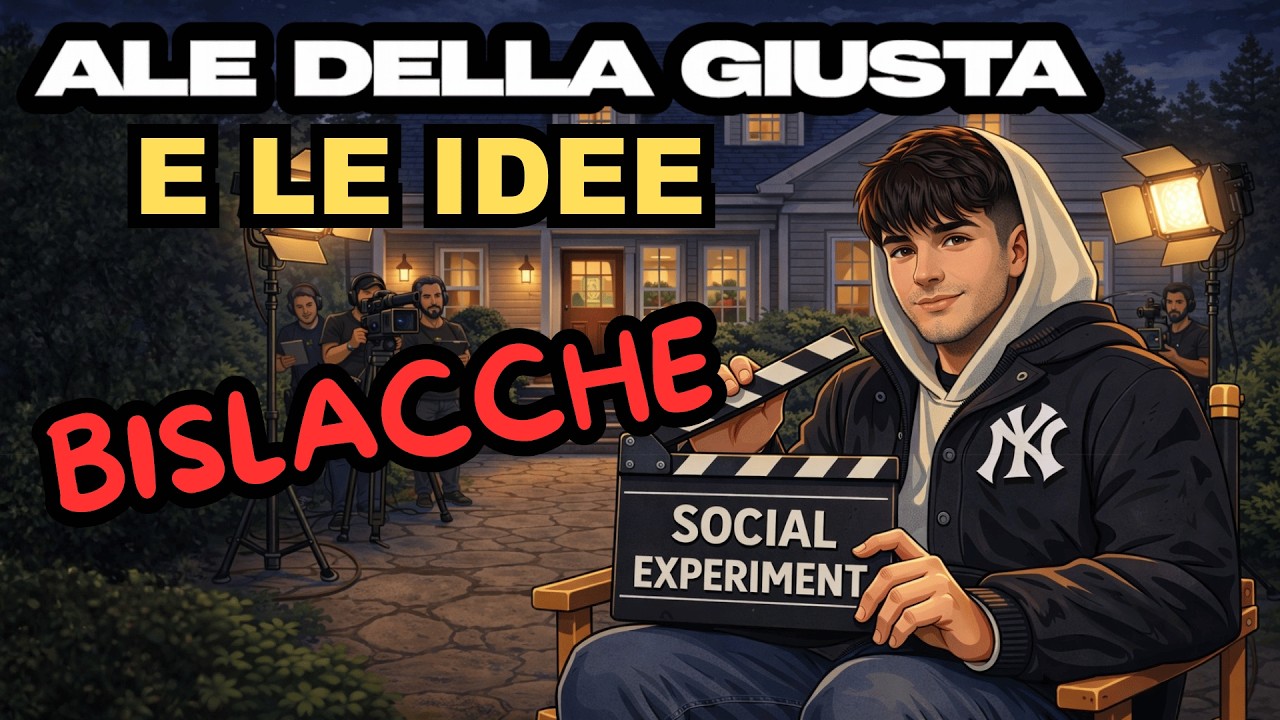 ALE DELLA GIUSTA e la CASA OCCUPATA - OK, era finta, ma il problema è un altro...