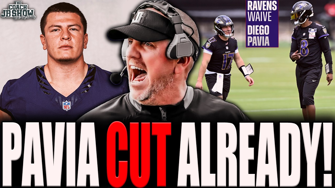 The Coach JB Show With Big Smitty | Diego Pavia CUT By Ravens!
