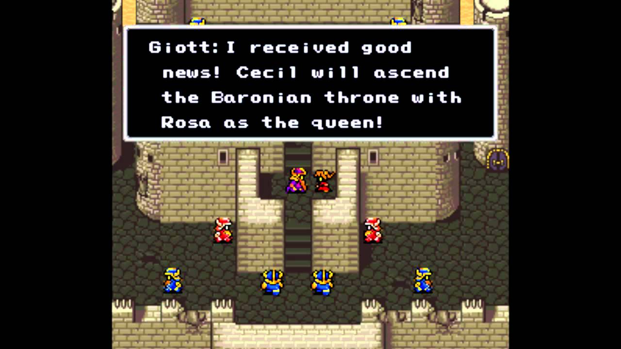 Final Fantasy IV (SNES) - Ending