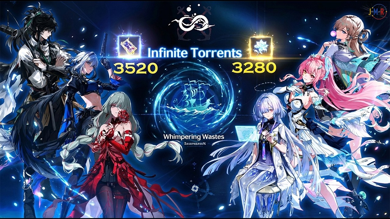 Wuthering Waves - Whimpering Wastes - Team Phrolova/Galbrena/Qiuyuan : Team Mornye/Lynae/Aemeath