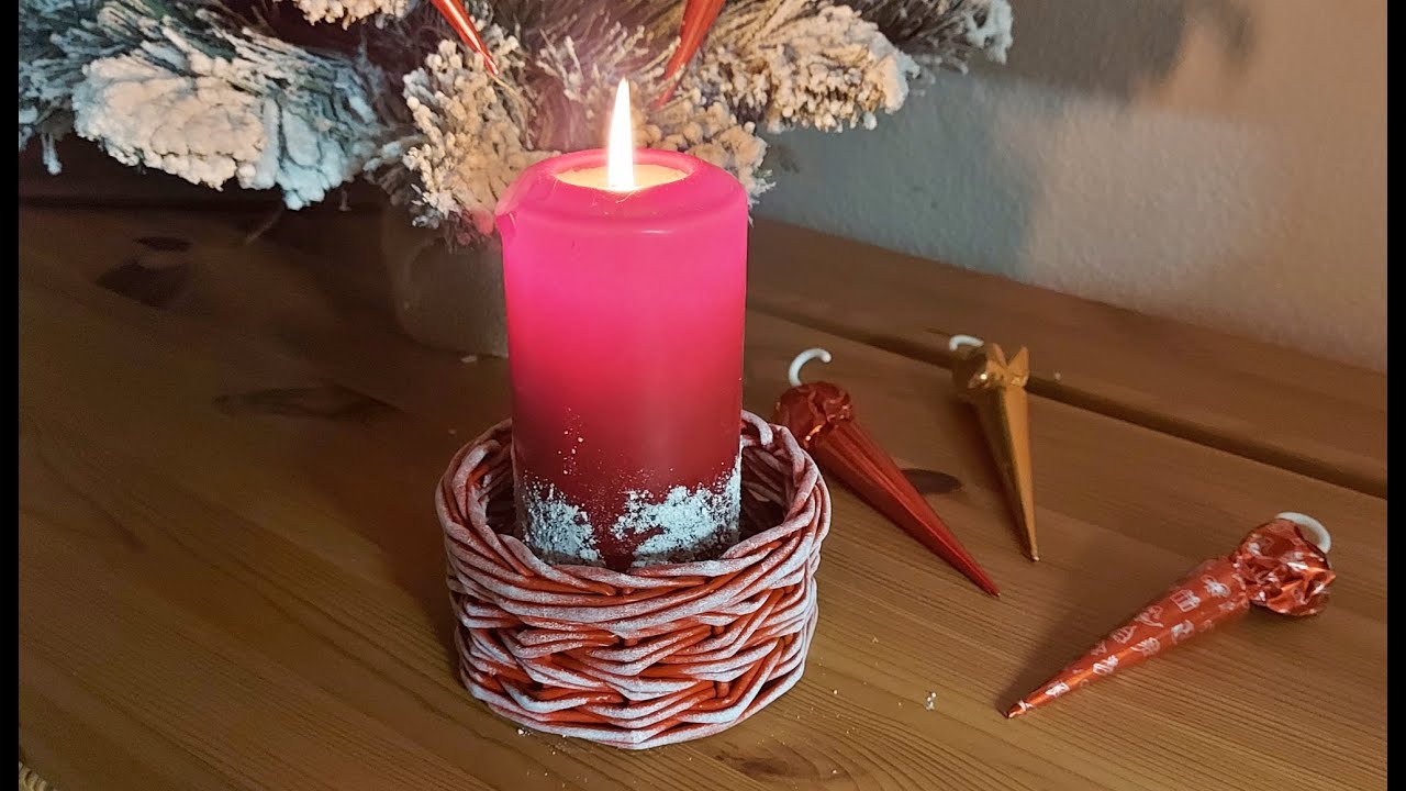 Gyertyatartó 2 - Papírfonás