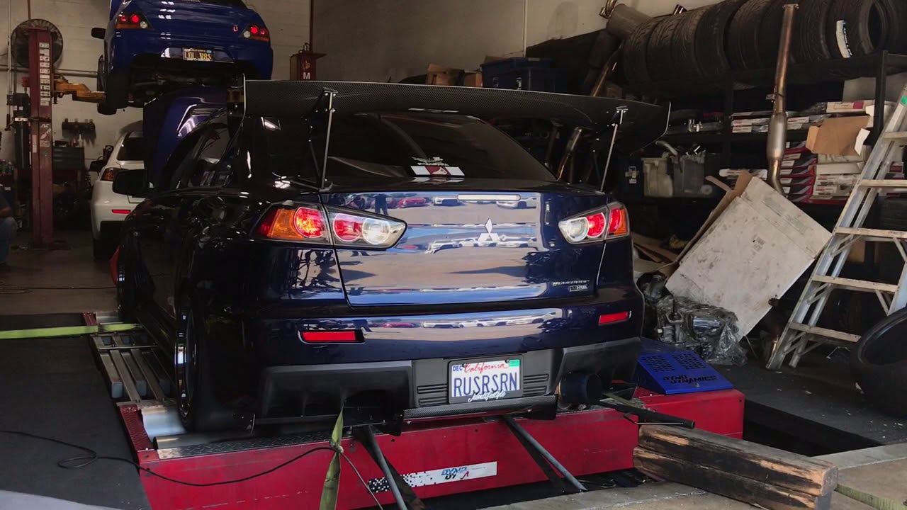 KTMotoring Dyno Tuning my Evo X street kill tune