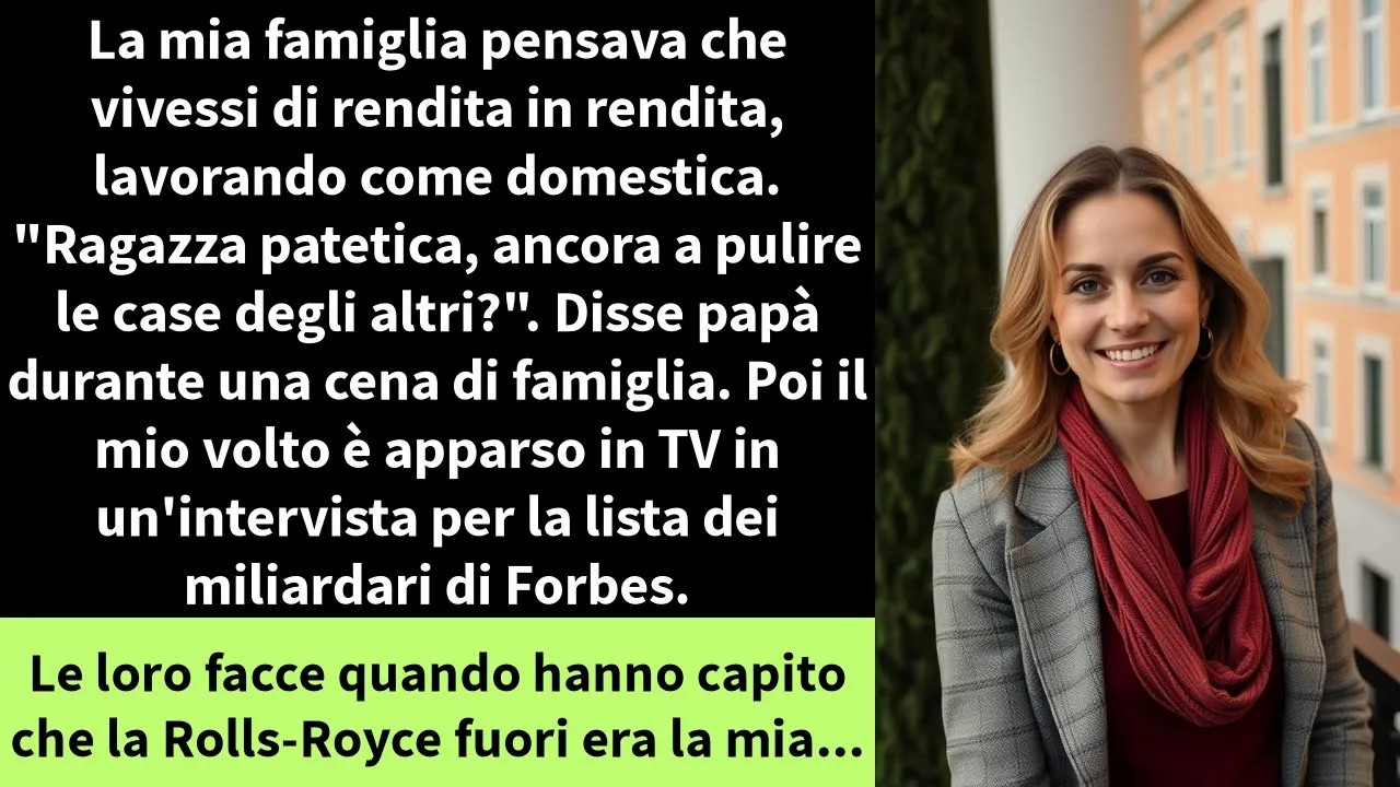 La mia famiglia pensava che vivessi di rendita in rendita, lavorando come domestica.