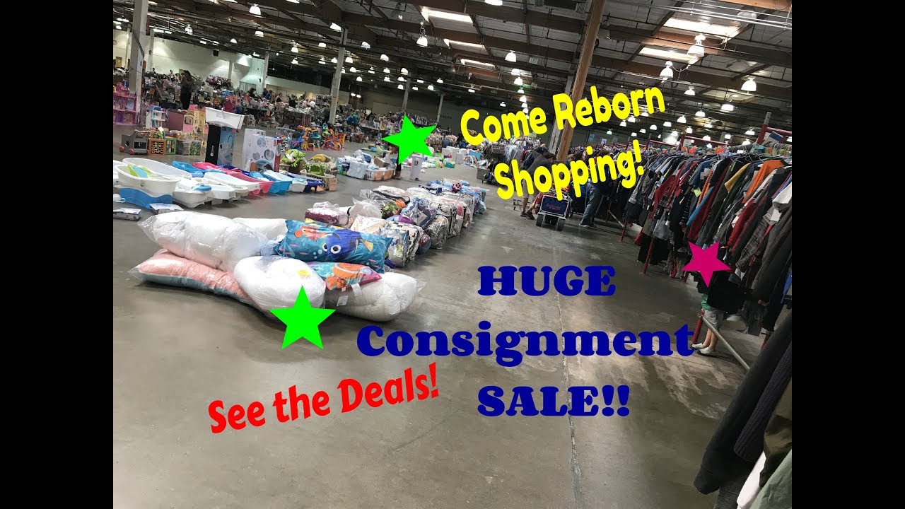 Consignment Sale! Reborn Baby Doll Item Shopping!  Huge Haul! Learn About the Deals!