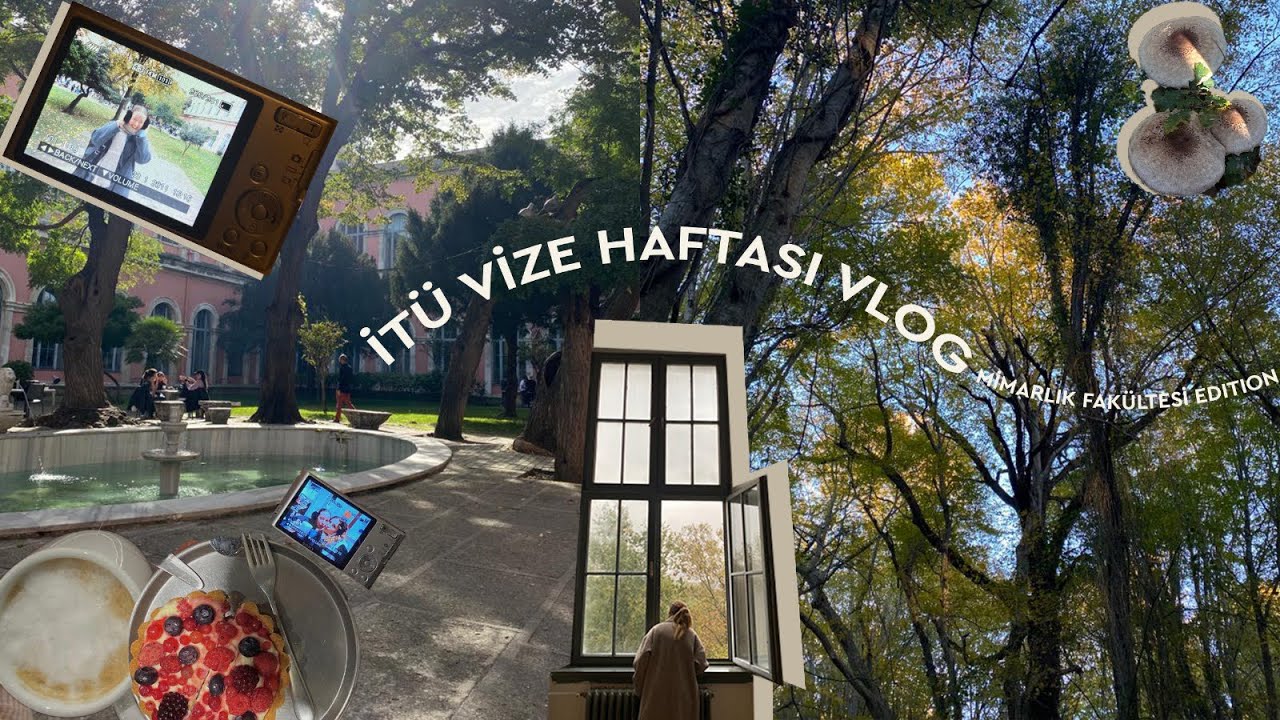 TAŞKIŞLA VLOG | İTÜ Mimarlık Fakültesi’nde Benimle 1 Hafta 🤩