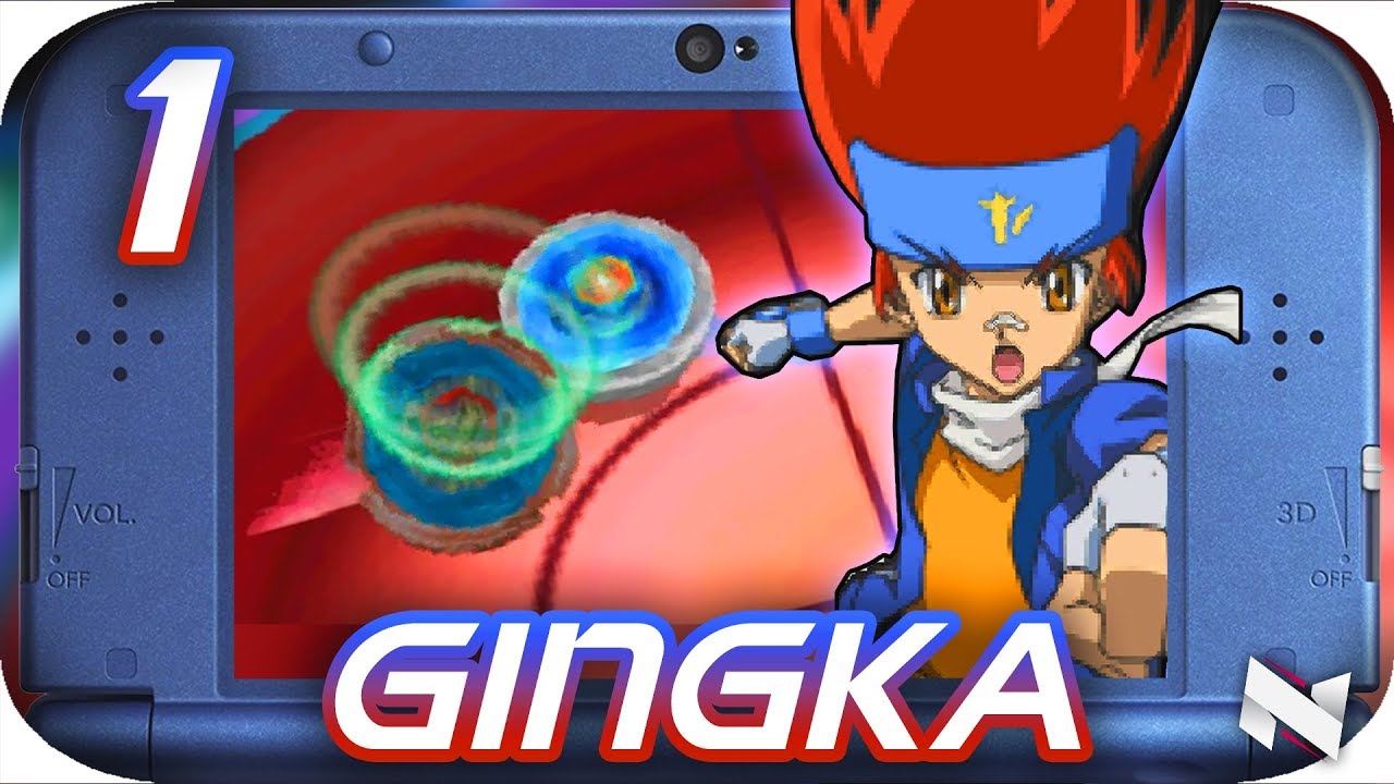 PLAYING AS GINGKA! || Beyblade METAL FUSION Gameplay! || Nintendo DS