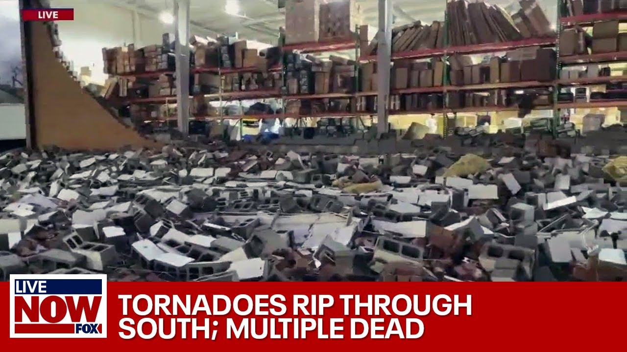 Atlanta severe weather: Possible tornado touches down, causing major damage | LiveNOW from FOX