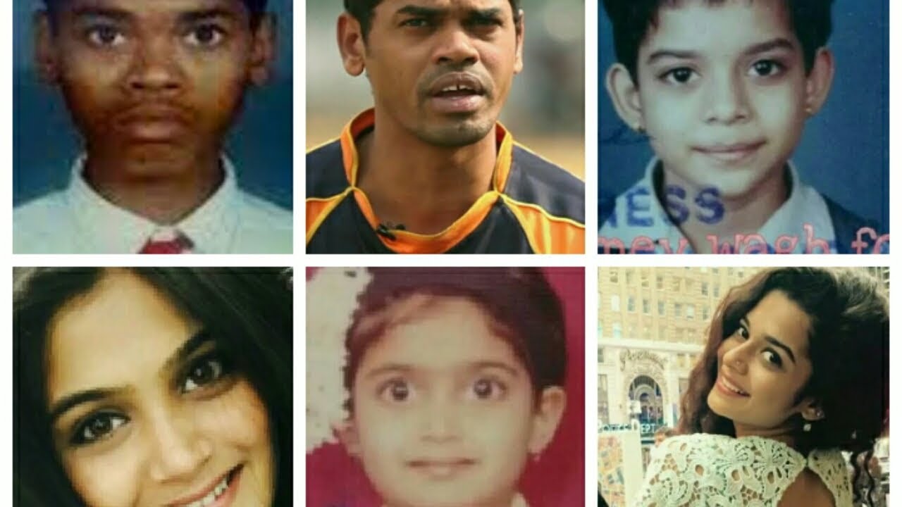 Childhood pics of marathi actors