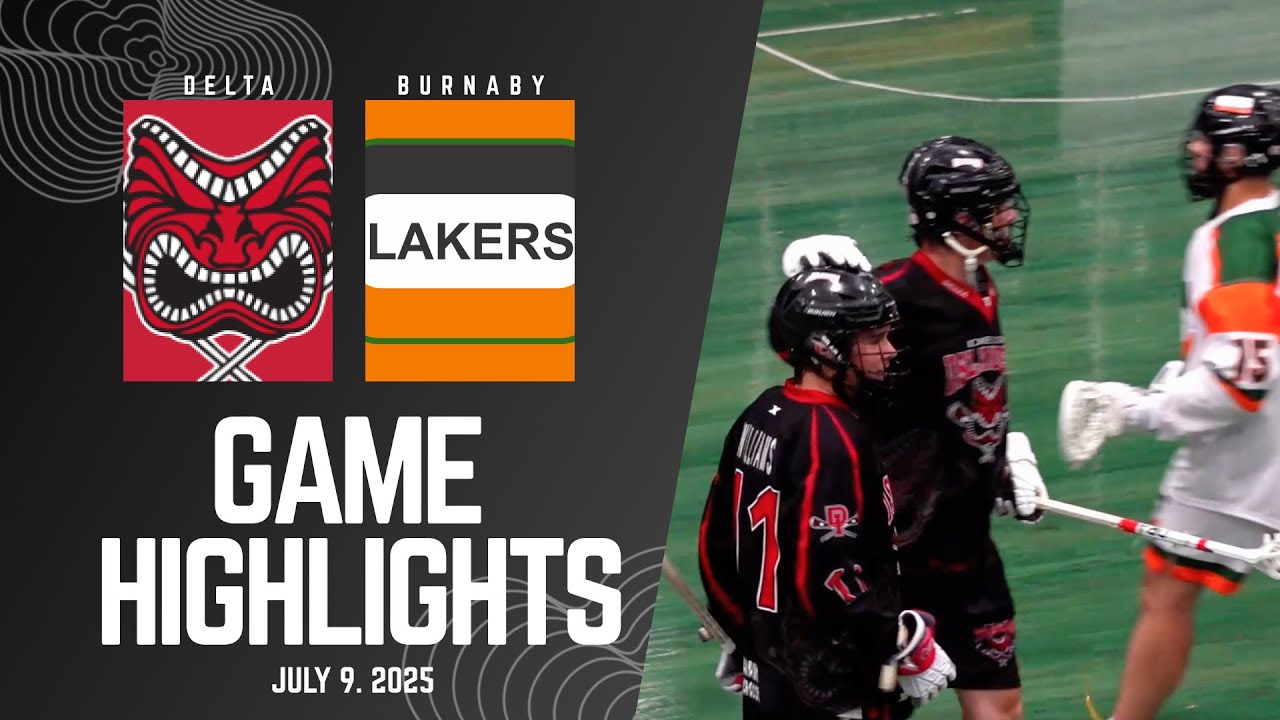 Burnaby Jr Lakers vs Delta Jr Islanders | BCJALL | Highlights - July 9, 2025