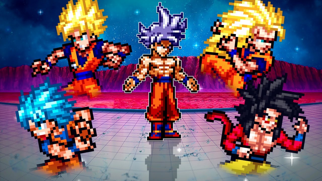 Unstoppable Force: The Power of Ultimate Goku in MUGEN