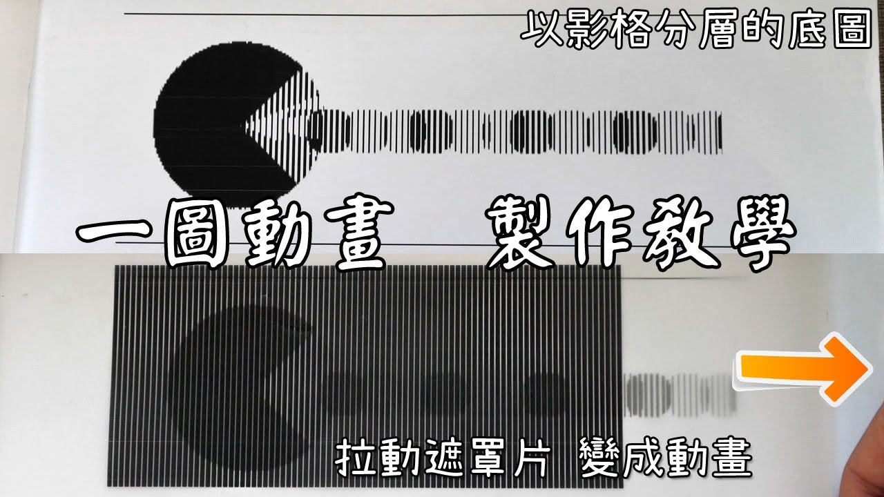 【DIY】製作動畫只要一張紙! 利用「視覺暫留」現象製作動態效果!