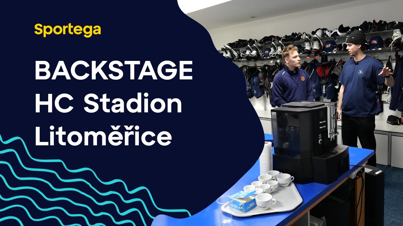 BACKSTAGE: Kdo nosí v kabině HC Stadion Litoměřice helmu na stavbu?