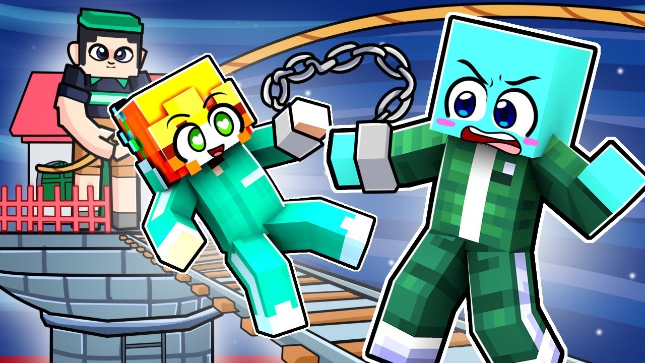 ESPOSADO a Mi Mejor Amiga en SQUID GAMES en Minecraft!