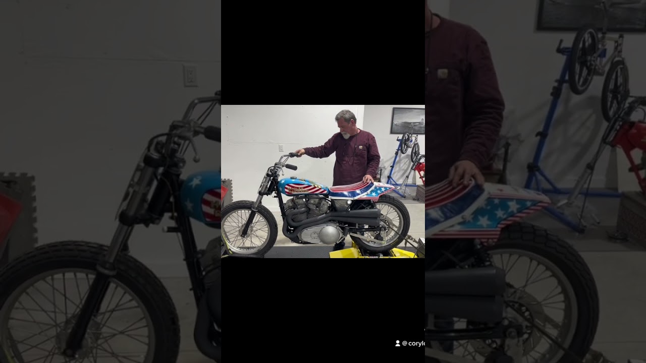 Evil Knievel XR750 Replica