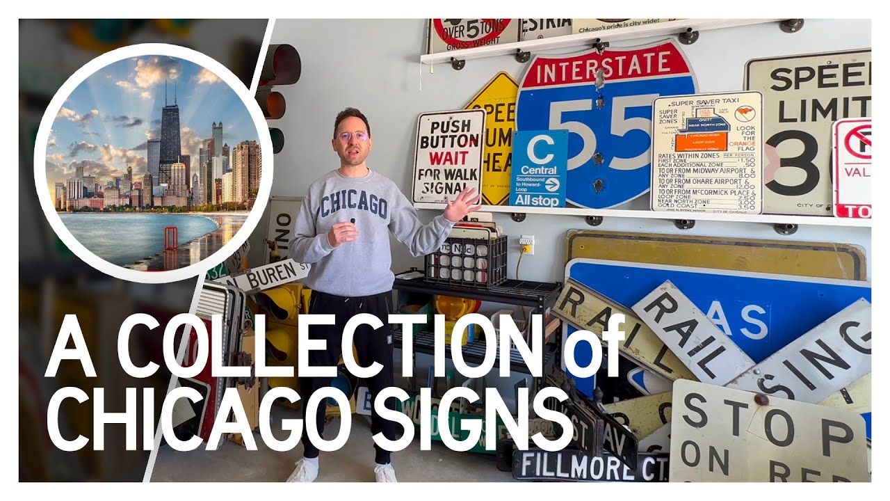 Exploring Chicago's Unique Street Signage: A Collection of City of Chicago Signs