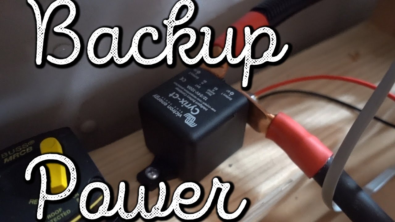 INSTALLING VICTRON ENERGY CYRIX BATTERY COMBINER :) VLOG: 197
