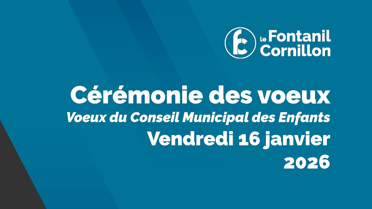 Cérémonie des vœux 2026 - Discours de Conseil Municipal des Enfants