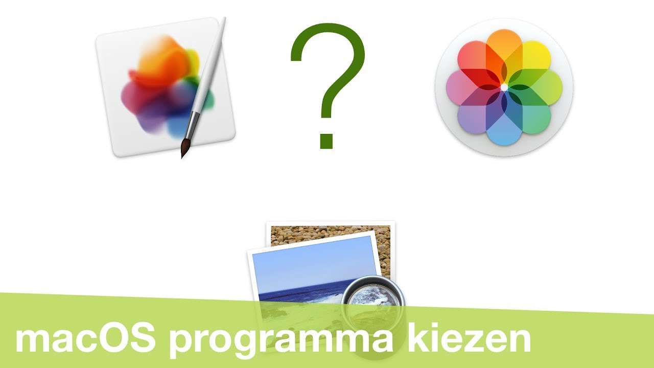 Standaard programma's instellen op je Mac