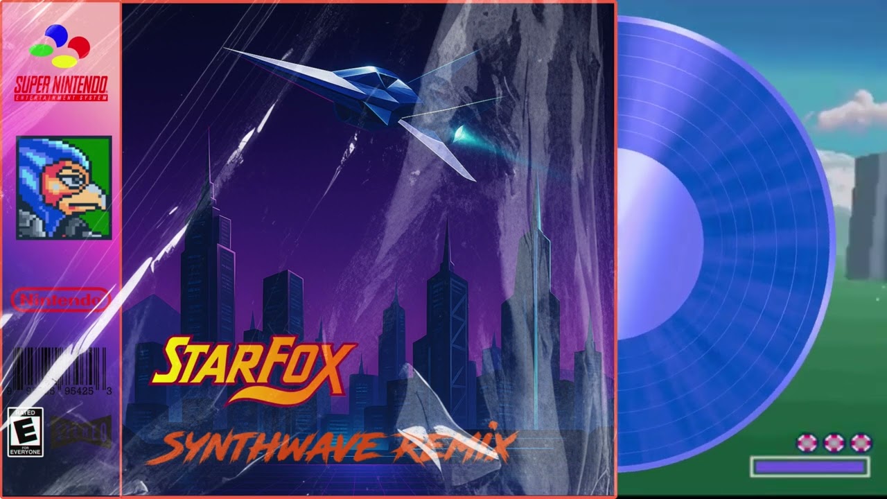 🎶 Star Fox Synthwave – Neon Skies Over Corneria 🎶