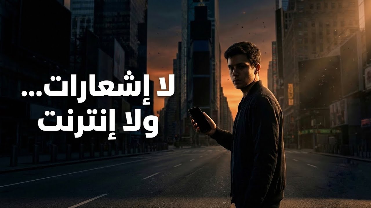 انطفأ العالم فجأة… ماذا سنفعل بدون هواتف؟ ⚡📵