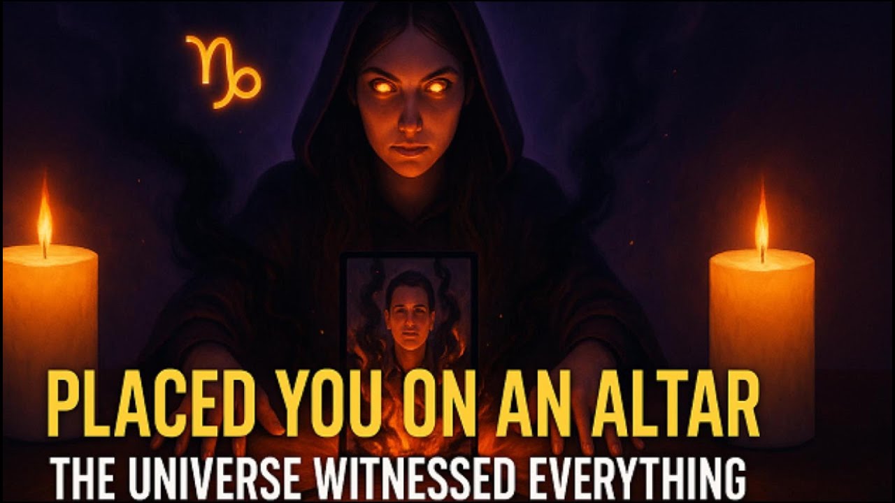 CAPRICORN ♑ SOMEONE YOU TRUSTED PLACED YOU ON AN ALTAR — AND THE UNIVERSE WITNESSED EVERYTHING