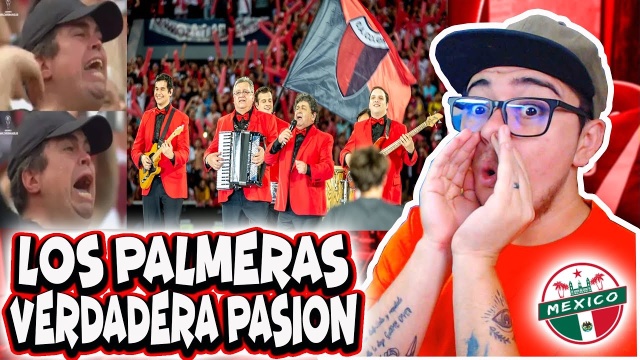 MEXICANO REACCIONA a LOS PALMERAS - POR PRIMERA VEZ | SENTI la PASION ARGENTINA (SOY SABALERO)