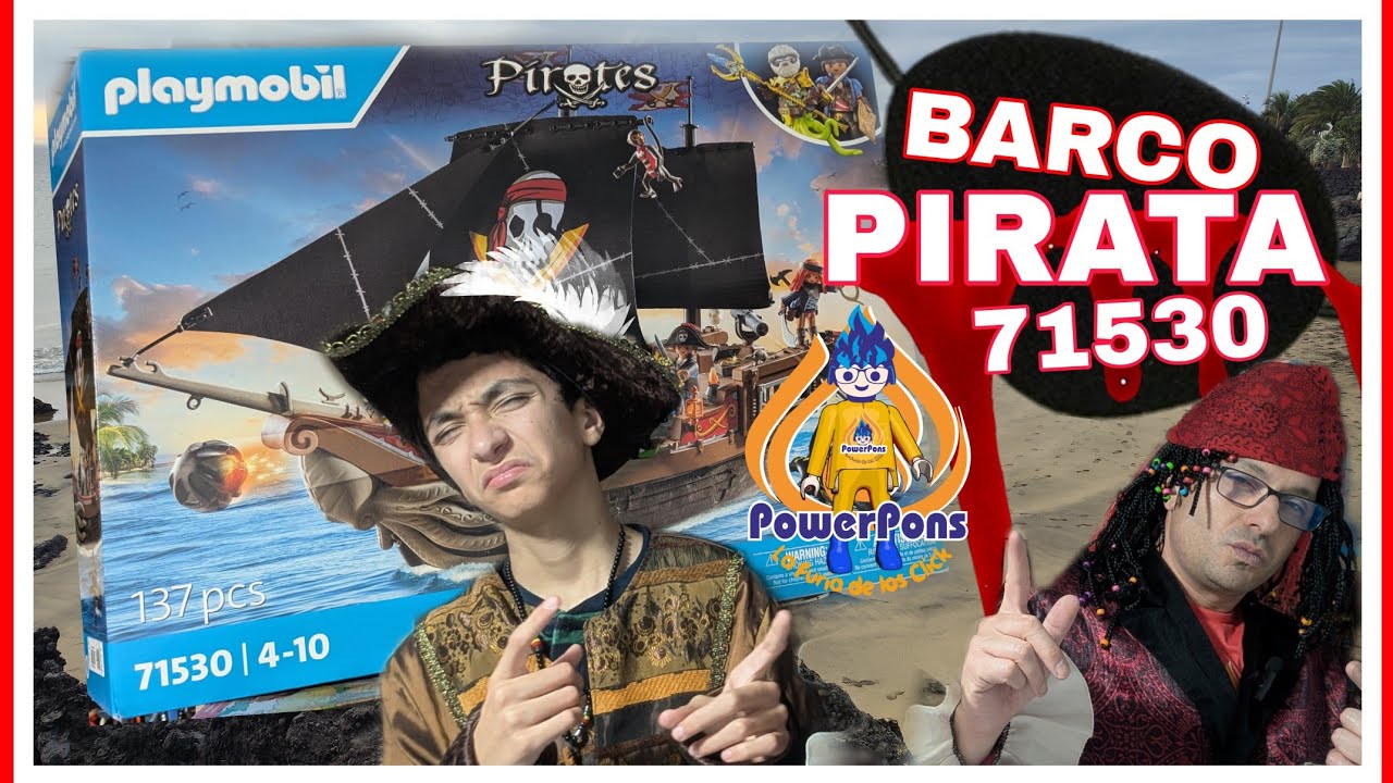 🏴‍☠️ PLAYMOBIL NUEVO BARCO PIRATA 71530, EL ÚLTIMO GALEÓN DE LA HISTORIA HASTA EL DIA DE HOY🏴‍☠️