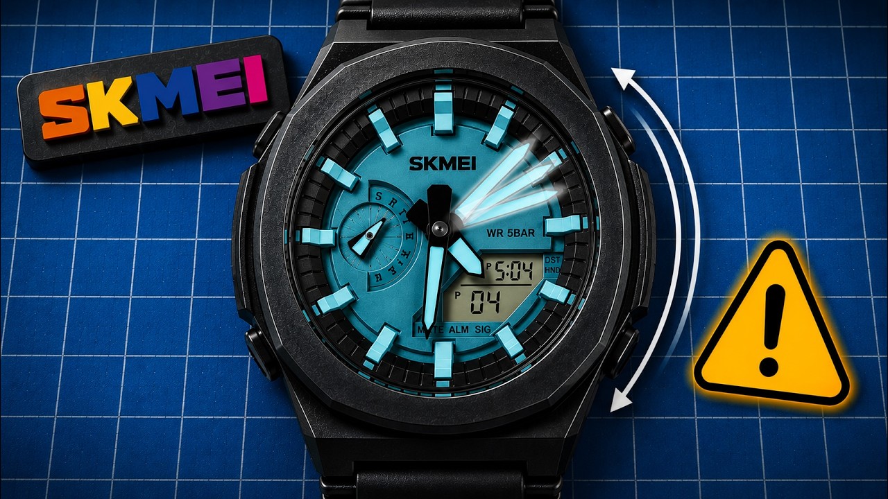 ⌚ Мой обзор SKMEI 2091 за 1 неделю 🤔 НАЙДЕНА ОШИБКА? 🐛🔁